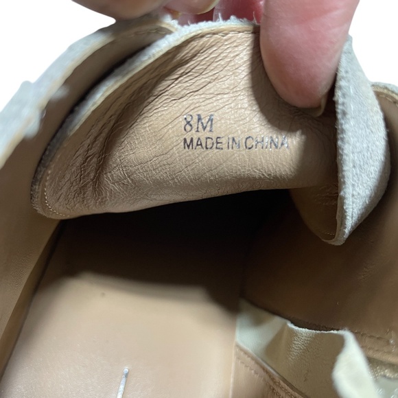 Linea Paolo 8 Camo Women's Booties Suede felicia Wedge Ankle Side Zip - Picture 7 of 9